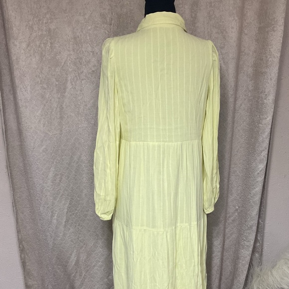 American Eagle Outfitters Yellow Long Sleeve Dress - Picture 6 of 12